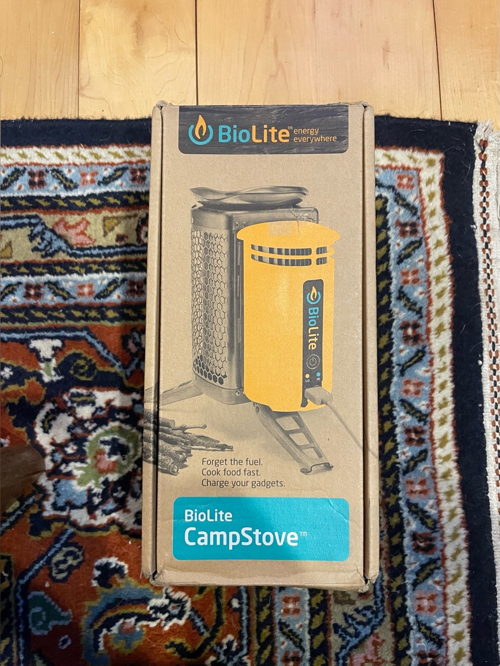 Biolite electricity generating camp stove